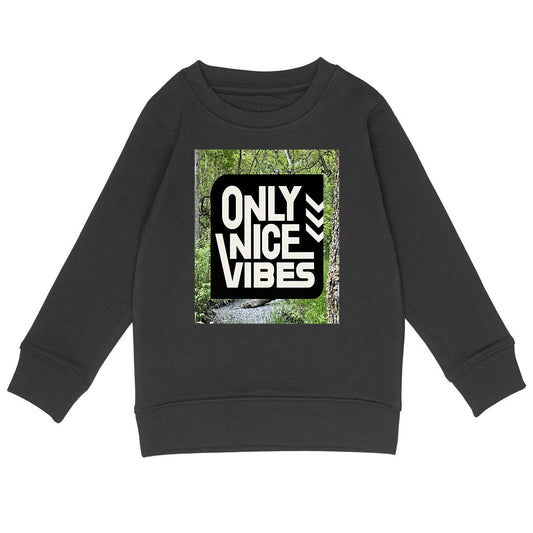 Only Nice Vibes Child Sweater
